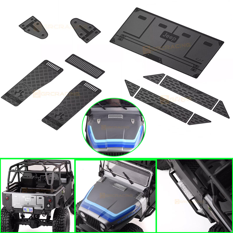 Fpv Drone Tool Kit - Metalowa skorupa samochodu arkusz ochronny wygląd
